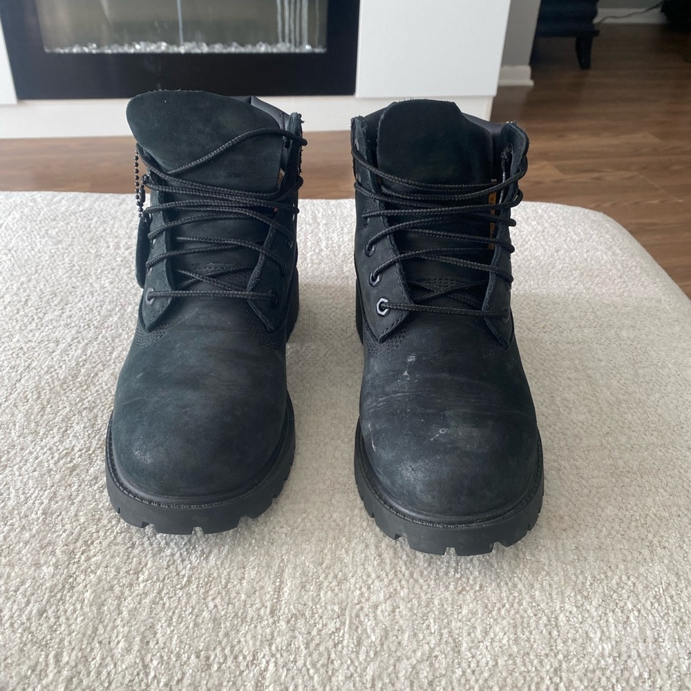 Timberland Men's Dark Leather Boots